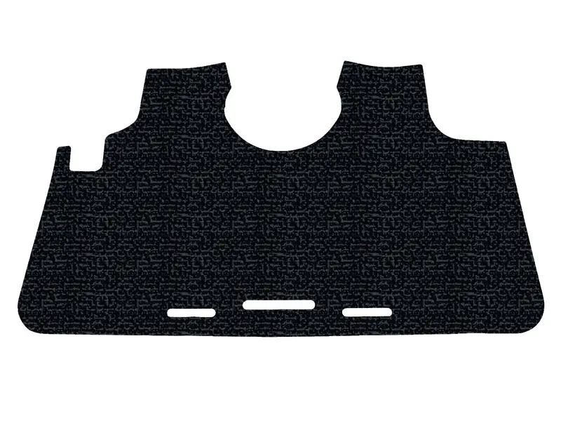 Trunk Mat, White Felt Herringbone, 1966 Rambler Ambassador, Classic Convertible 1