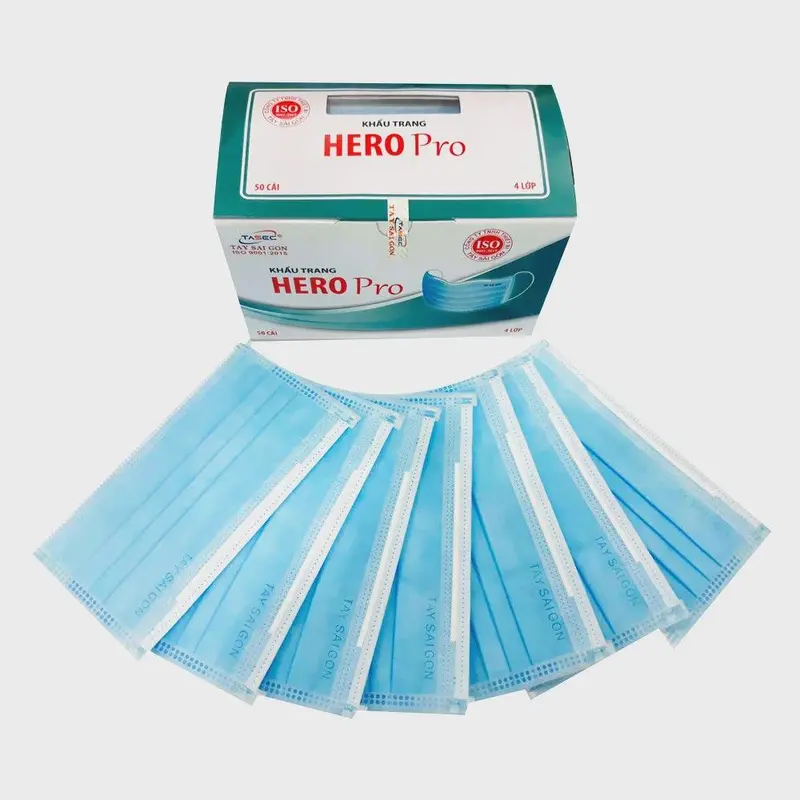 Tsg Hero Pro Face Mask - Case/50Boxes/2500Pcs 1