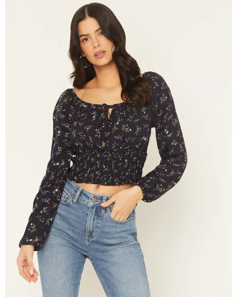 Turner Ditsy Floral Print Long Sleeve Top 2
