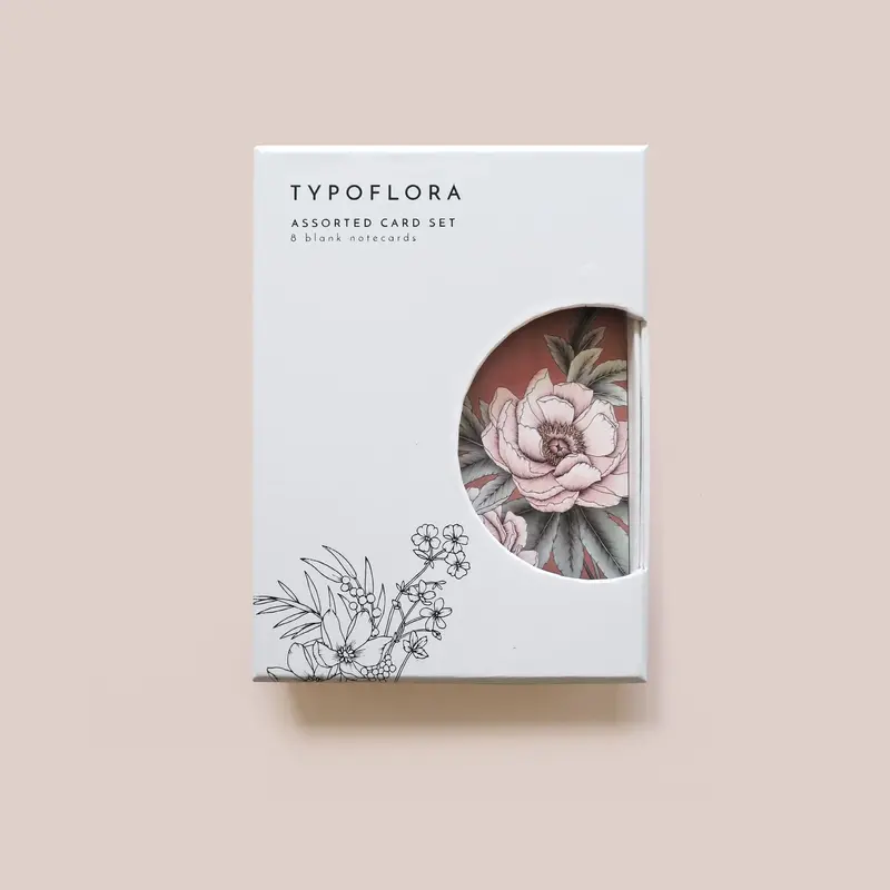 Typoflora - Card Set - Flora Portrait 1 1