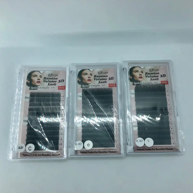 Us Eda Russian Volume Lash 3D - 0.07 1