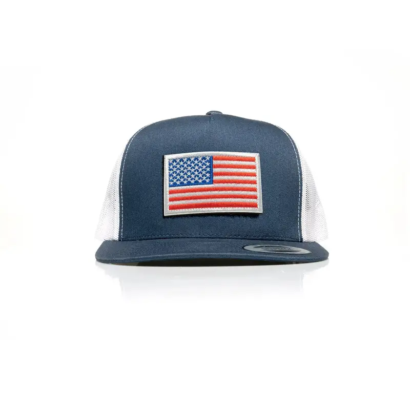 Usa Flag Patch Trucker 1