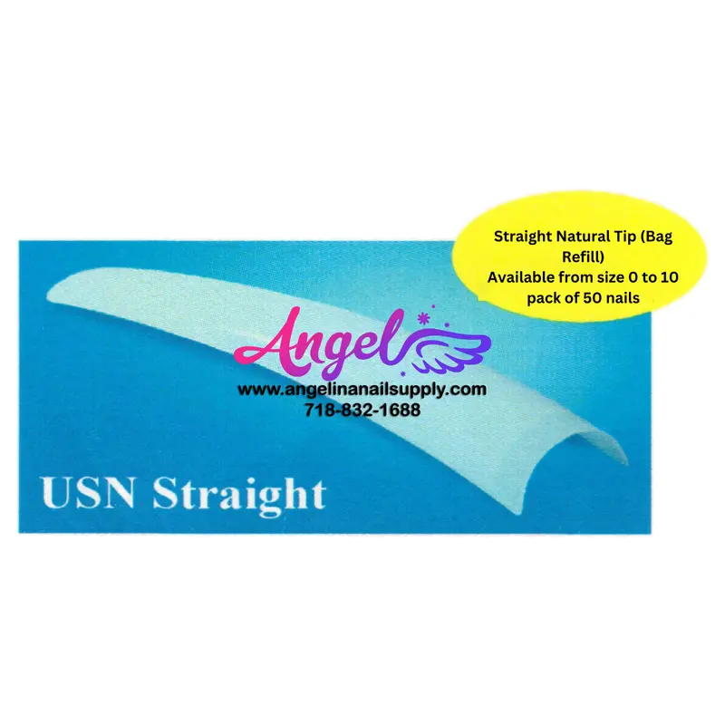 Usn Straight Natural Tip (Bag Refill) 1