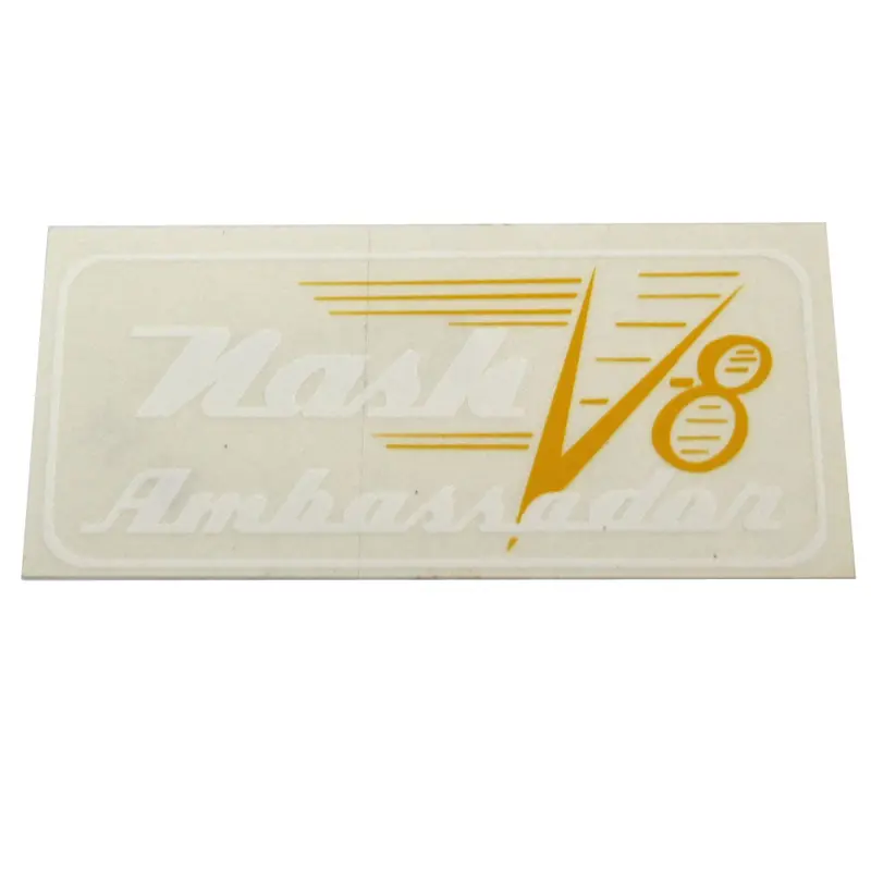 Valve Cover Decal, 1956 Nash Ambassador V-8 1