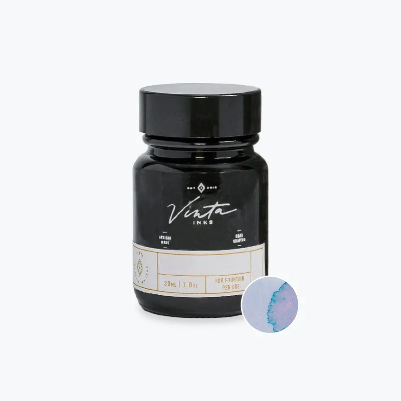 Vinta - Fountain Pen Ink - Shimmer - Pastel Blue (Julio 1991) 1
