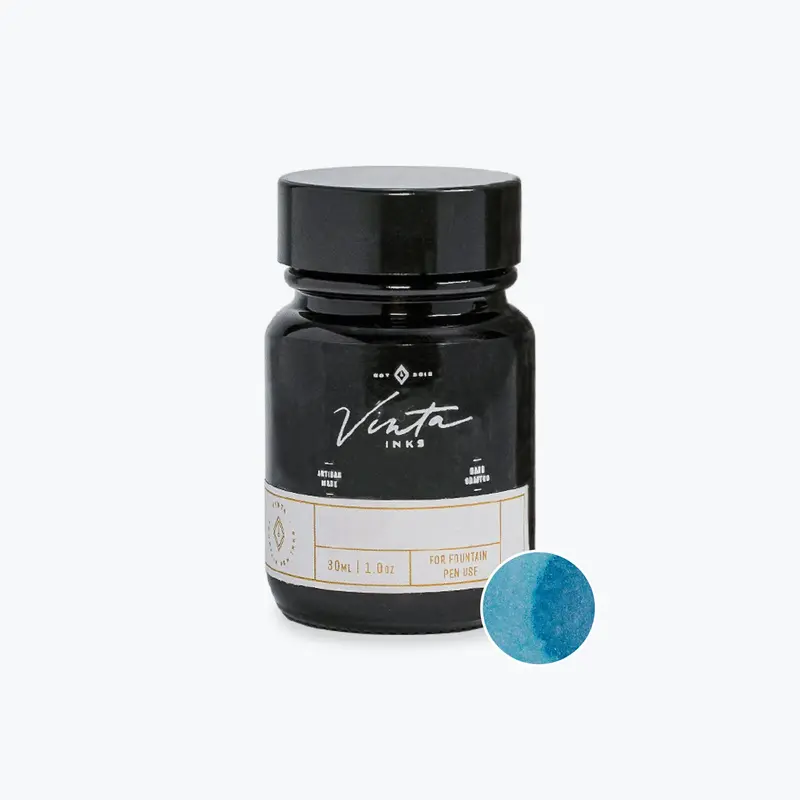 Vinta - Fountain Pen Ink - Standard - Deepwater Blue (Lucia 1952) 1