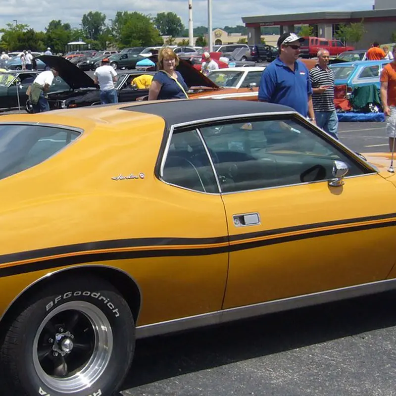 Vinyl Top Kit, 1/2 Top With 16 Clips, 1971-72 Amc Javelin, Javelin Amx (2 Colors) - Drop Ships In Approx. 1 Month 1