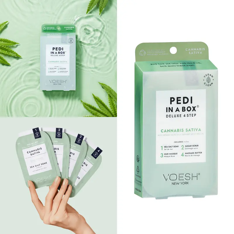 Voesh Cannabis Sativa (Hemp Relax) (Case Of 50 Packs + Get Extra 10 Packs Free Same Flavor) 1