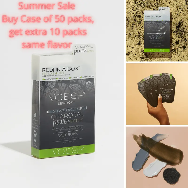 Voesh Charcoal Powder (Case Of 50 Packs + Get Extra 10 Packs Free Same Flavor) 1