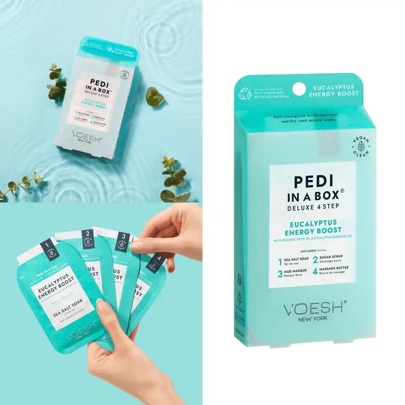 Voesh Eucalyptus Energy Boost (Case Of 50 Packs + Get Extra 10 Packs Free Same Flavor) 1