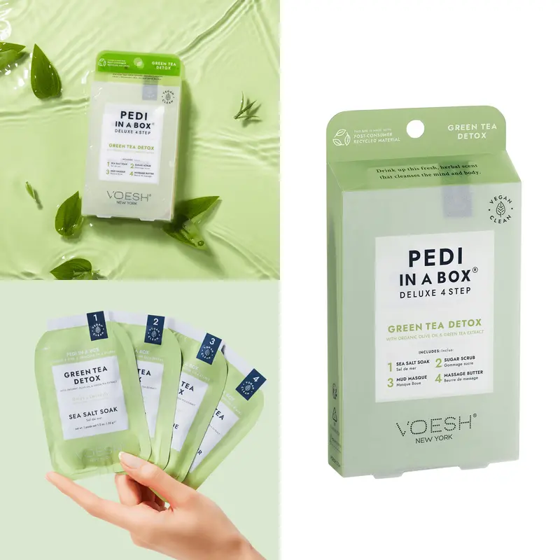 Voesh Green Tea Detox (Case Of 50 Packs + Get Extra 10 Packs Free Same Flavor) 1