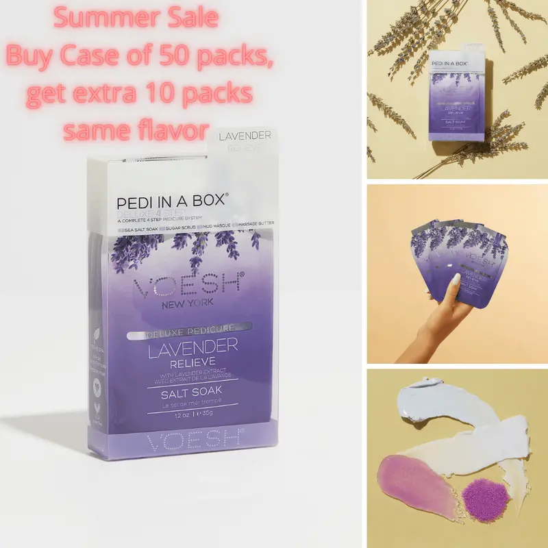 Voesh Lavender Relieve (Case Of 50 Packs + Get Extra 10 Packs Free Same Flavor) 1