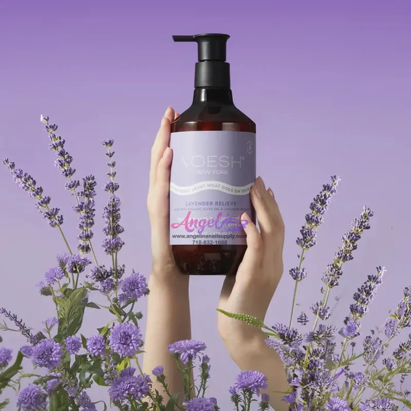 Voesh Lavender Relieve Vegan Body & Hand Creme 28 Fl.Oz. 2