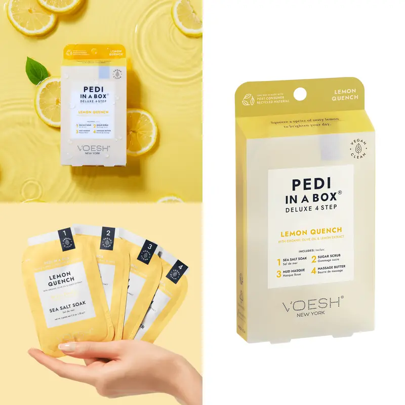 Voesh Lemon Quench (Case Of 50 Packs + Get Extra 10 Packs Free Same Flavor) 1