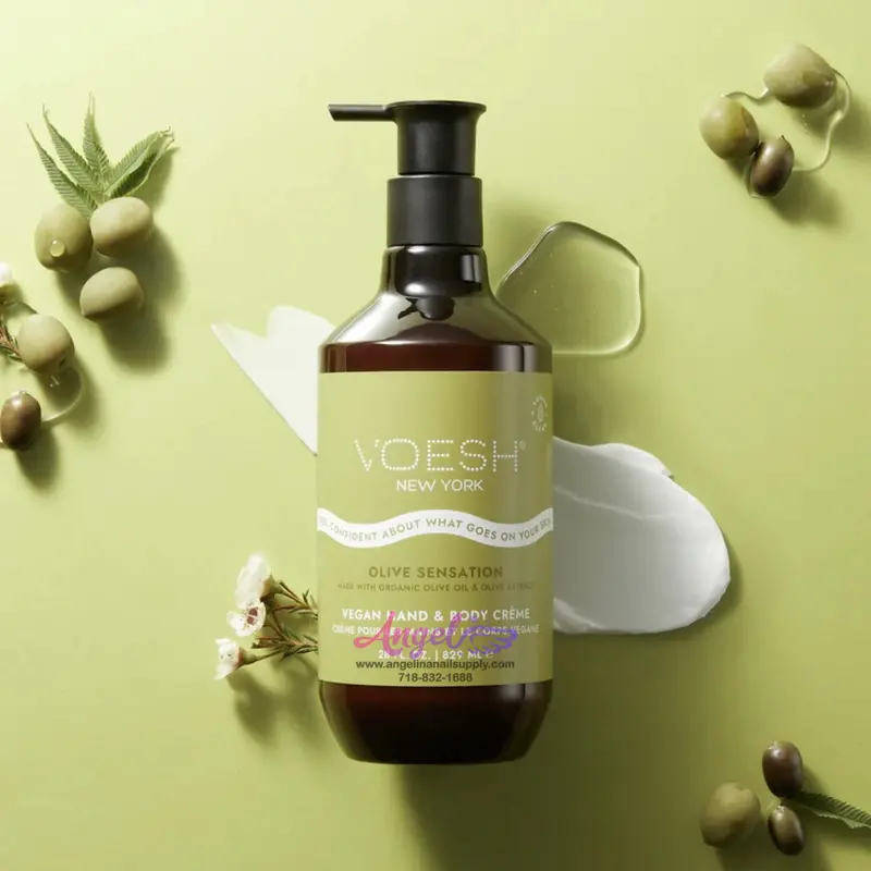 Voesh Olive Sensation Vegan Body & Hand Creme 28 Fl.Oz. 1