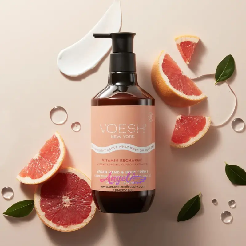 Voesh Vitamin Recharge Vegan Body & Hand Creme 28 Fl.Oz. 1