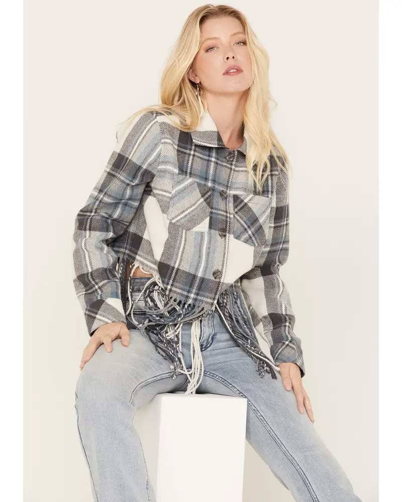 Walker Cropped Fringe Jacket 1