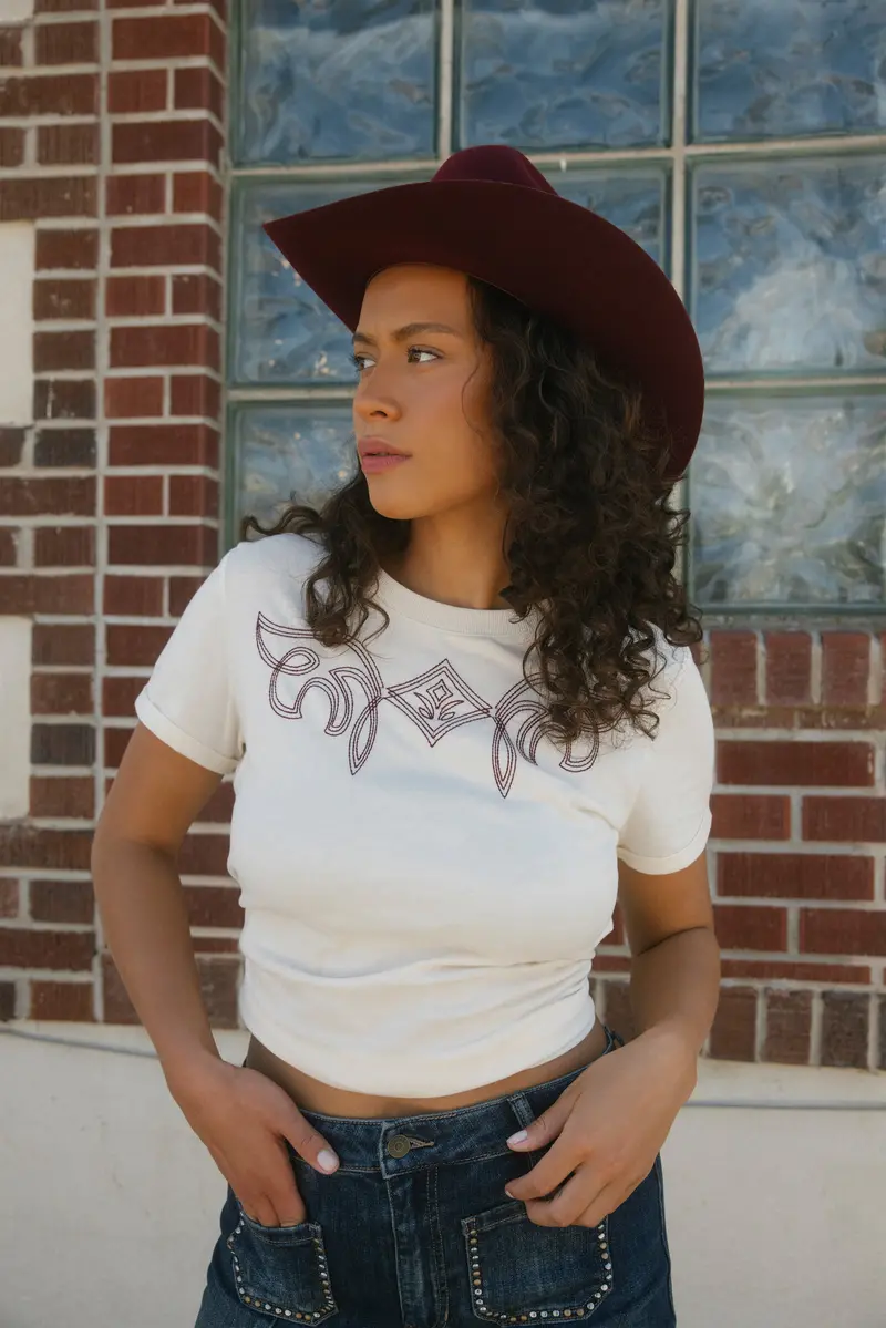 Warren Boot Stitch Short Sleeve Tee 1
