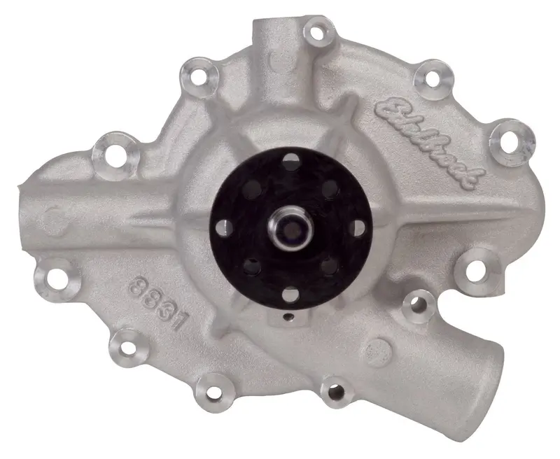 Water Pump, Short 4 7/16" From Block Surface To Hub, High Flow Aluminum, 1968-72 Amc, Jeep V8 - Drop Ships In Approx. 2-4 Weeks 1