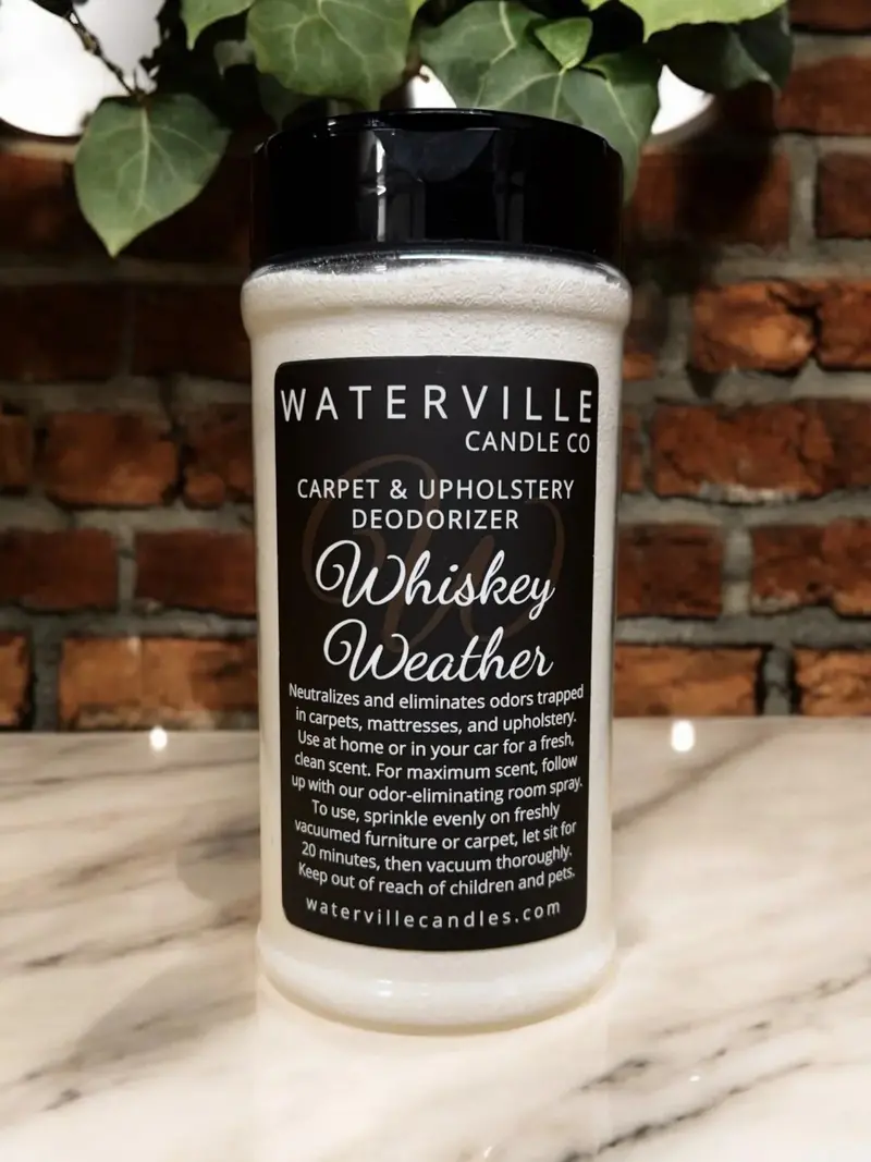 Waterville Candle Co. Carpet & Upholstery Deodorizer - Whiskey Weather 1