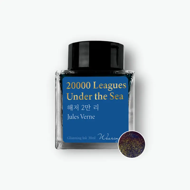 Wearingeul - Fountain Pen Ink - 20,000 Leagues Under The Sea (Shimmer) 1