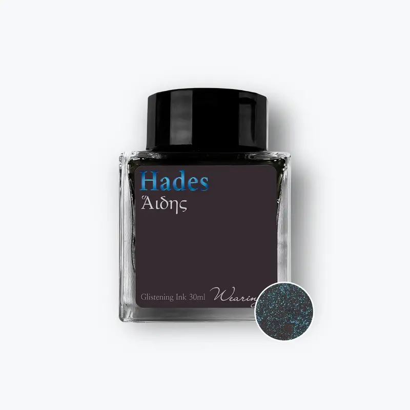 Wearingeul - Fountain Pen Ink - Hades (Shimmer) 1