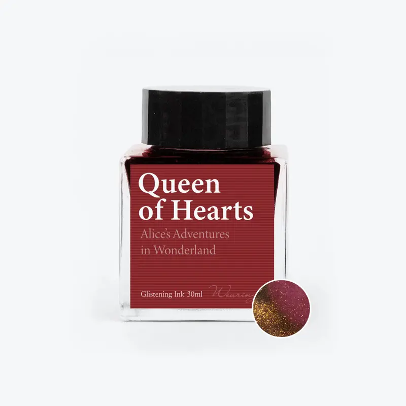 Wearingeul - Fountain Pen Ink - Queen Of Hearts (Shimmer) 1