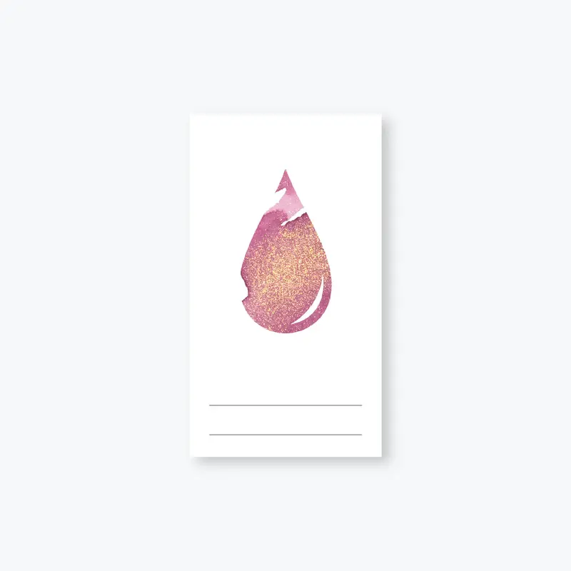 Wearingeul - Ink Swatch Cards - Ink Drop 1