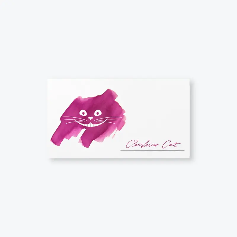 Wearingeul - Ink Swatch Cards - Smile Cat 1