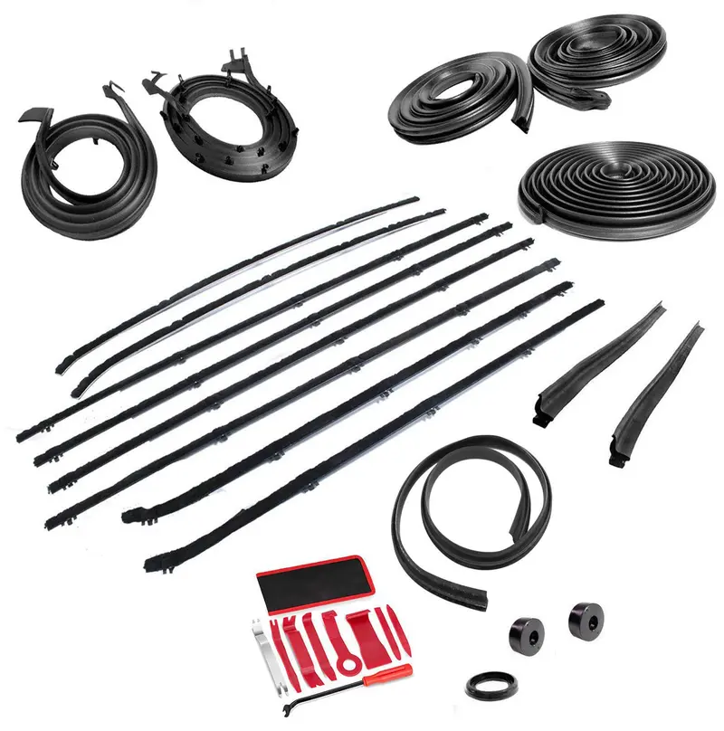 Weatherstrip Master Kit, 1964-66 Rambler Classic 2-Door Hardtop, 26-Piece 1