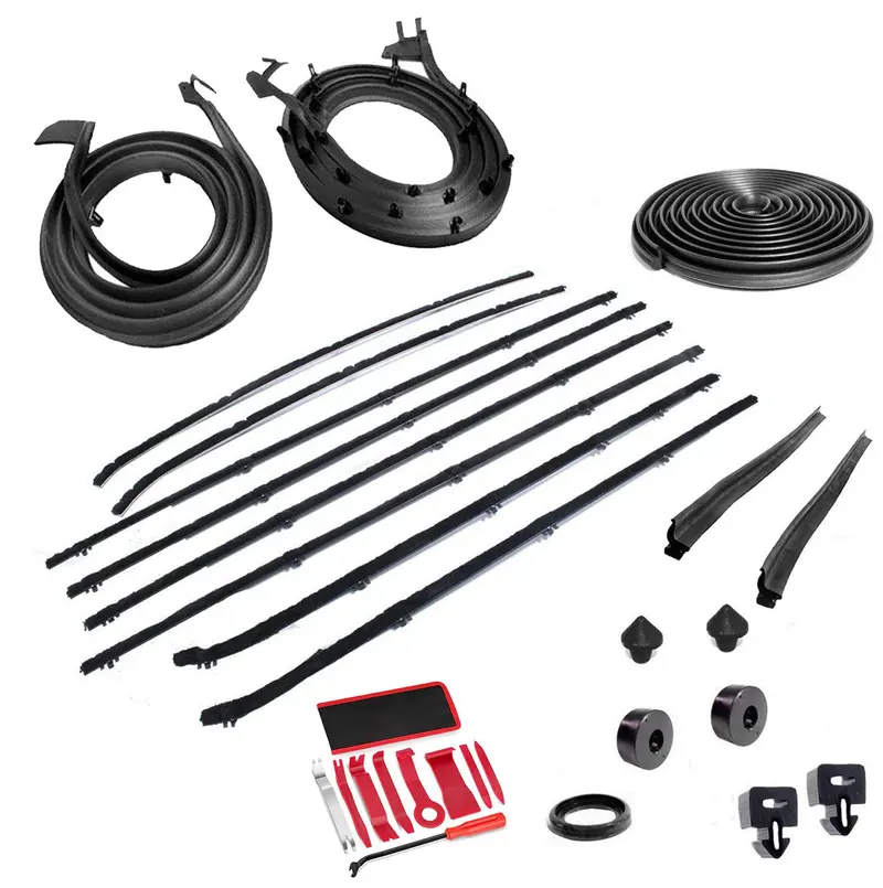 Weatherstrip Master Kit, 1964-69 Amc Rambler American, 2-Door Convertible, 29-Piece 1