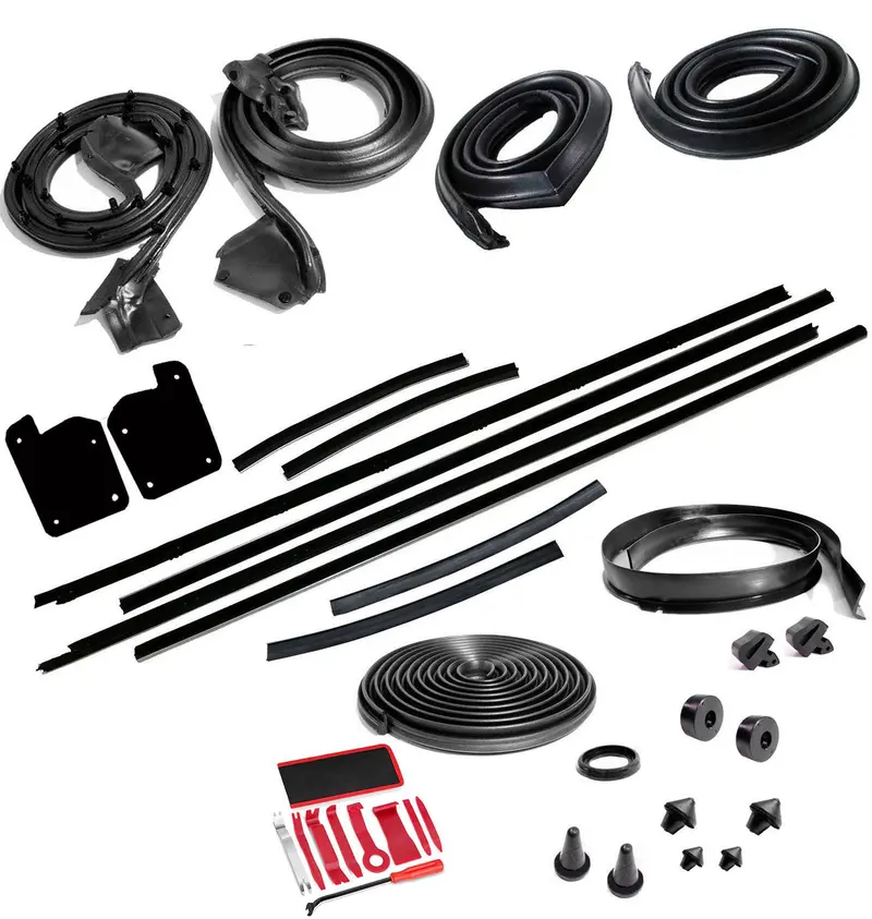 Weatherstrip Master Kit, 1968-70 Amc Javelin, 36-Piece, Window Felts Ship Separately 1