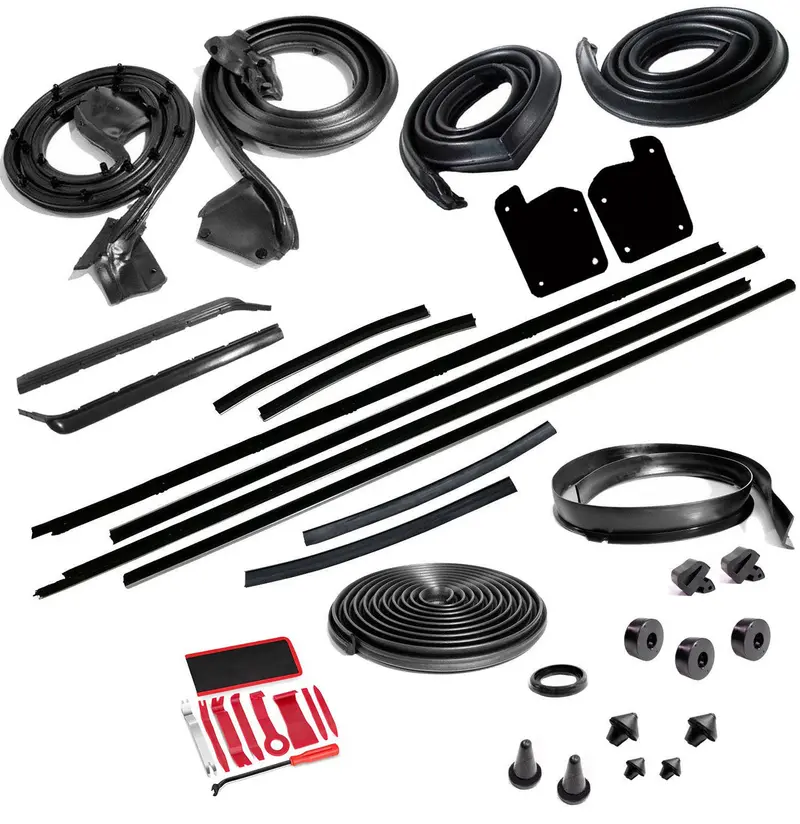 Weatherstrip Master Kit, 1971-74 Amc Javelin, Javelin Amx, 39-Piece, Window Felts Ship Separately 1