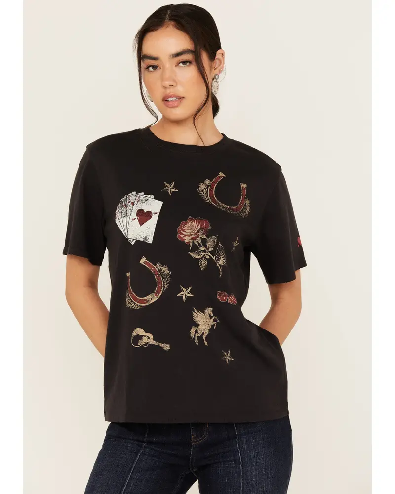 Western Icon Printed Short Sleeve Graphic Tee 1