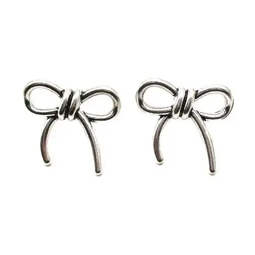 Western Wire Ribbon Post Earrings 1