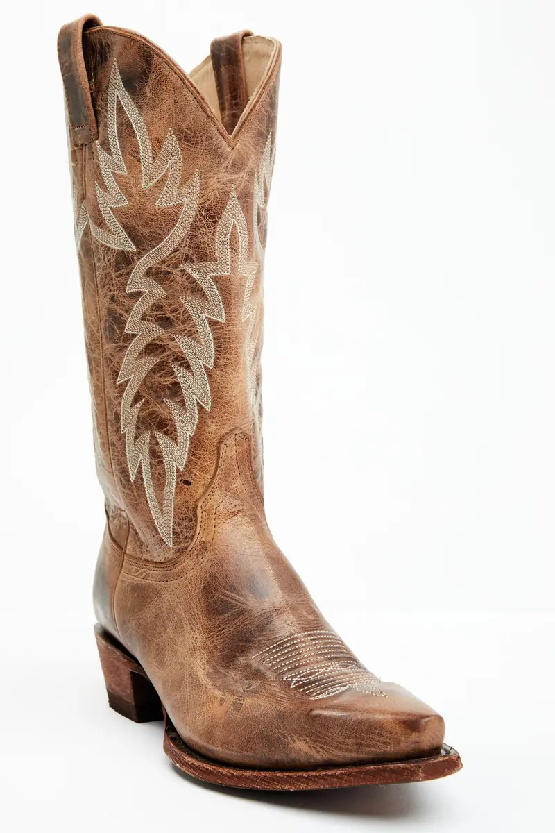 Wheeler Brown Western Performance Boots - Snip Toe 2