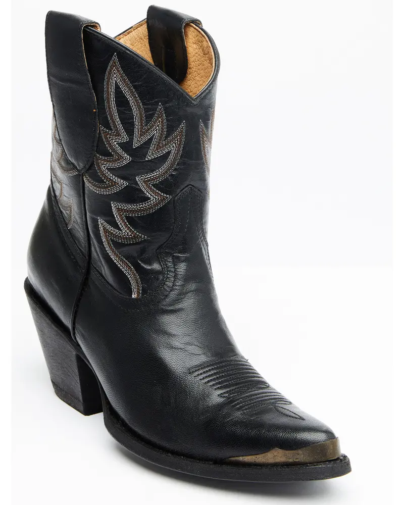 Wheels Western Booties - Round Toe 1
