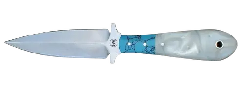 Whiskey Bent Pearl Agate Vaquero Dagger - Wb73-79 1