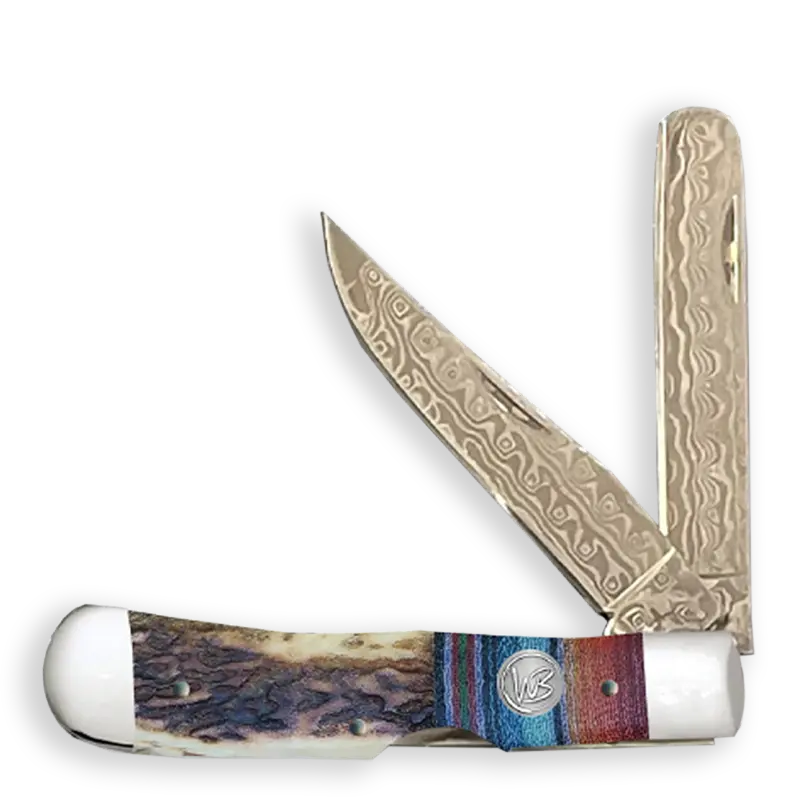 Whiskey Ranch Bandito Trapper Bullcutter Knife - Wb45-75 1
