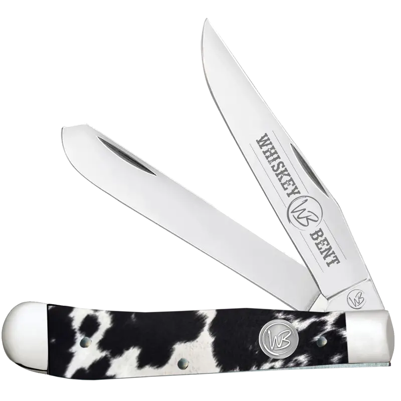 Whiskey Ranch Black Hide Trapper Knife - Wb11-05 1