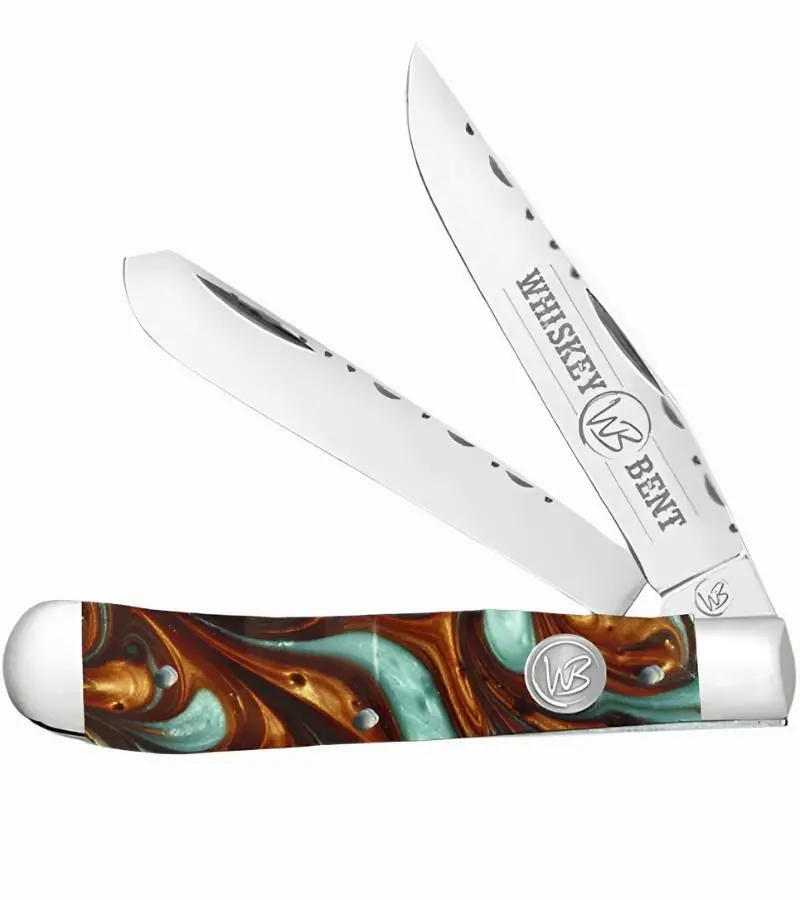 Whiskey Ranch Copper Canyon Trapper Knife - Wb11-40 1