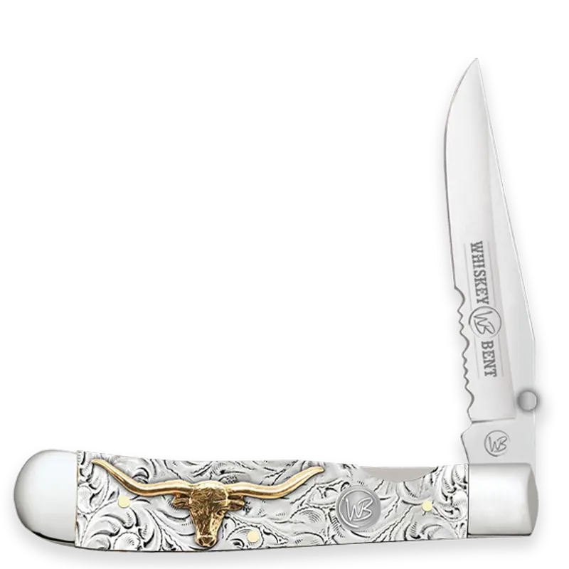 Whiskey Ranch Toro Trapper Lock Knife - Wb16-22 1