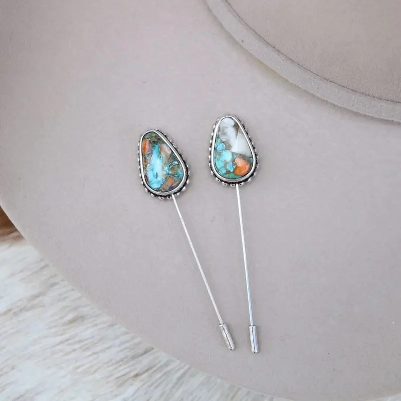 Willow Lane Hat Co. Southwest Mosaic Hat Pin - Wl-Pin19 1