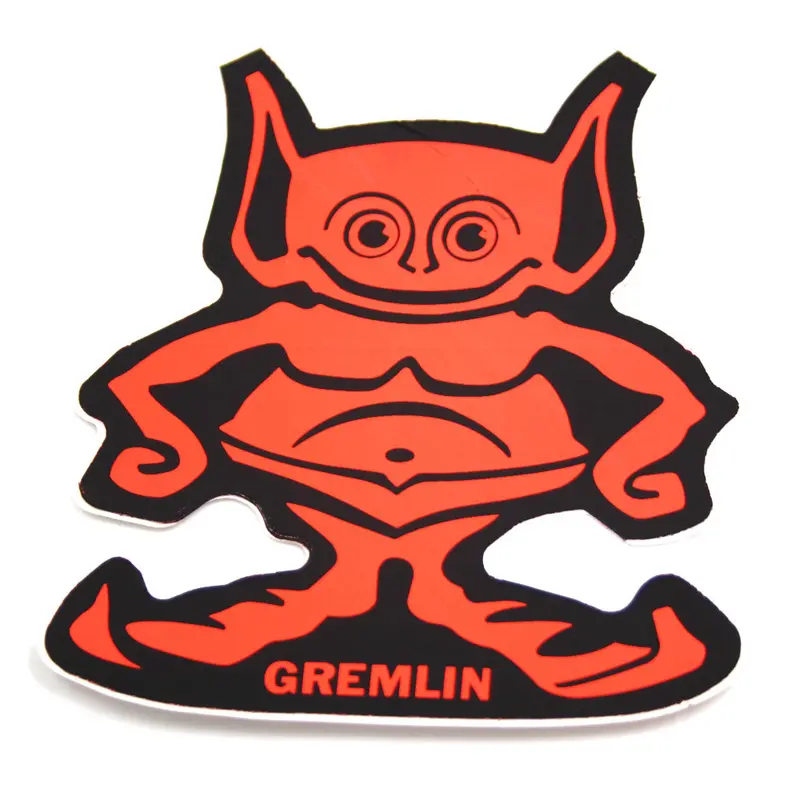 Window Decal, Gremlin Man, 1970-1978 1