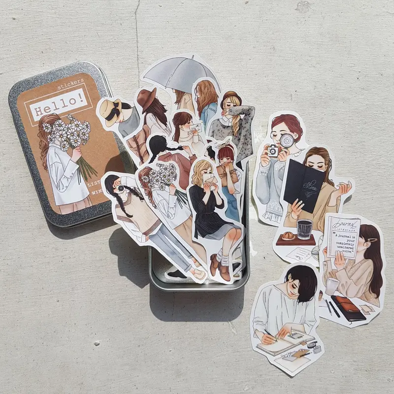 Windry R. - Planner Sticker - Hello! (Tin) 1