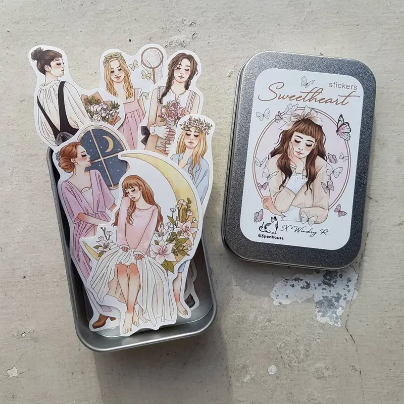 Windry R. - Planner Sticker - Sweetheart (Tin) 1
