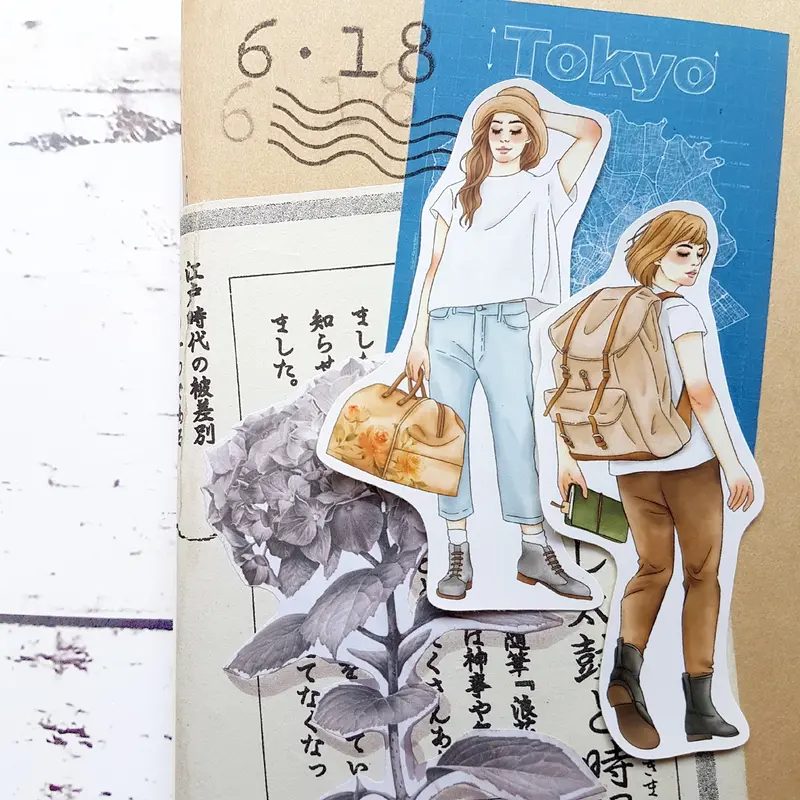 Windry R. - Planner Sticker - Wanderlust (Tin) 1
