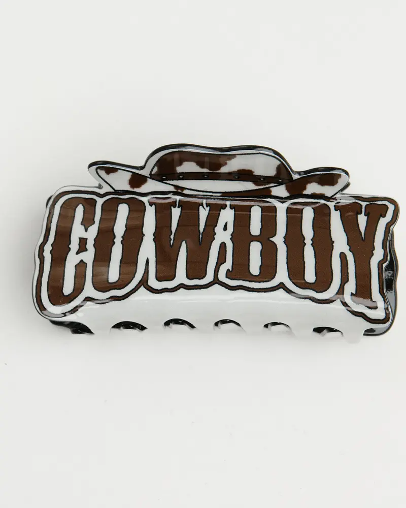 Windsor Cowboy Hat Claw Clip 1