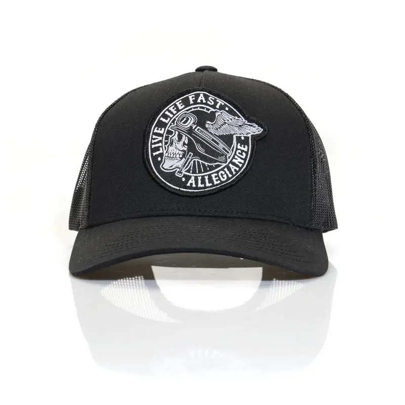 Winged Curved Trucker 1