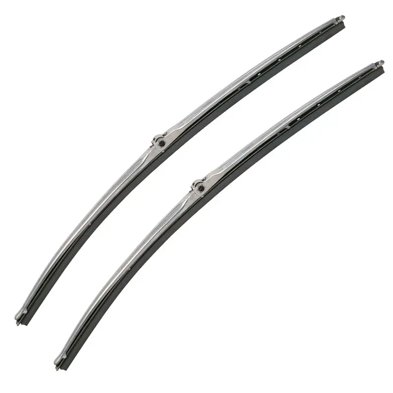 Wiper Blade Set, Silver 12", 1958-60 Rambler Ambassador, American, Rambler, Rebel 1